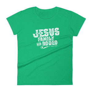 Jesus Family & Rodeo Women's short sleeve t-shirt - Voodoo Rodeo