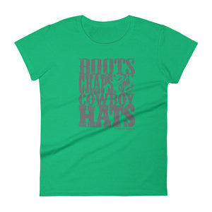 "Boots Chaps Cowboy Hats" t-shirt - Voodoo Rodeo