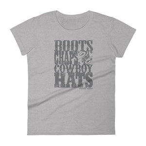 "Boots Chaps Cowboy Hats" t-shirt - Voodoo Rodeo