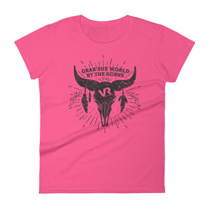 Women's Bull Skull t-shirt - Voodoo Rodeo