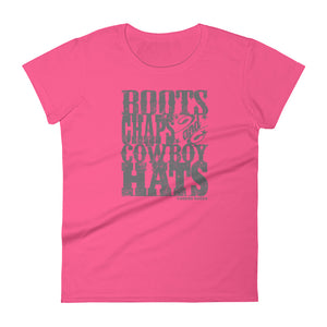 "Boots Chaps Cowboy Hats" t-shirt - Voodoo Rodeo