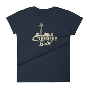 Women's "Country Livin'" t-shirt - Voodoo Rodeo