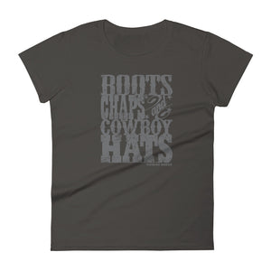 "Boots Chaps Cowboy Hats" t-shirt - Voodoo Rodeo