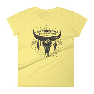 Women's Bull Skull t-shirt - Voodoo Rodeo